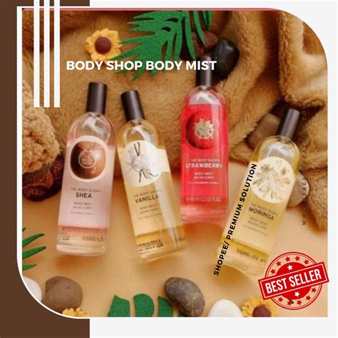 minyak wangi the body shop.